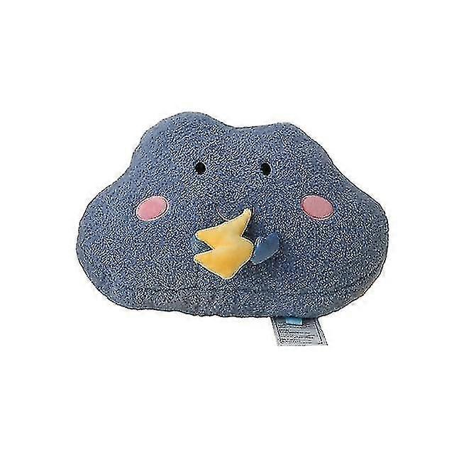 28cm Rainbow Cloud Thunder Cute Cartoon Filled Cloud Place Pillow Cushion