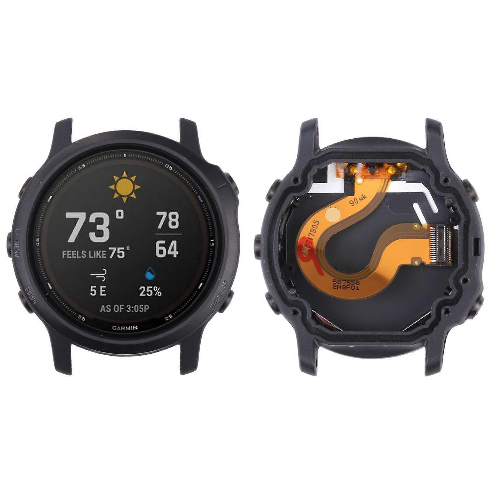 LCD displej s rámečkem pro Garmin fenix 6S Pro