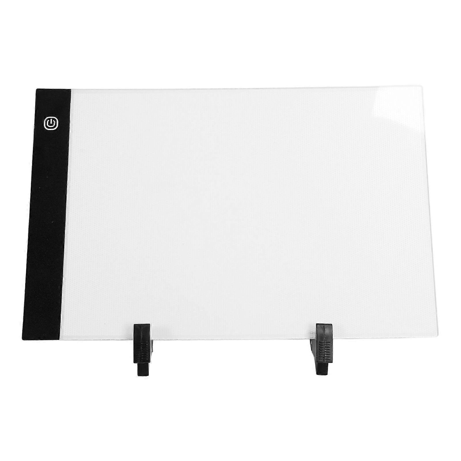 Diamond Art Light Board Adjustable Brightness USB Powered Light Pad with Detachable Stand and Clips