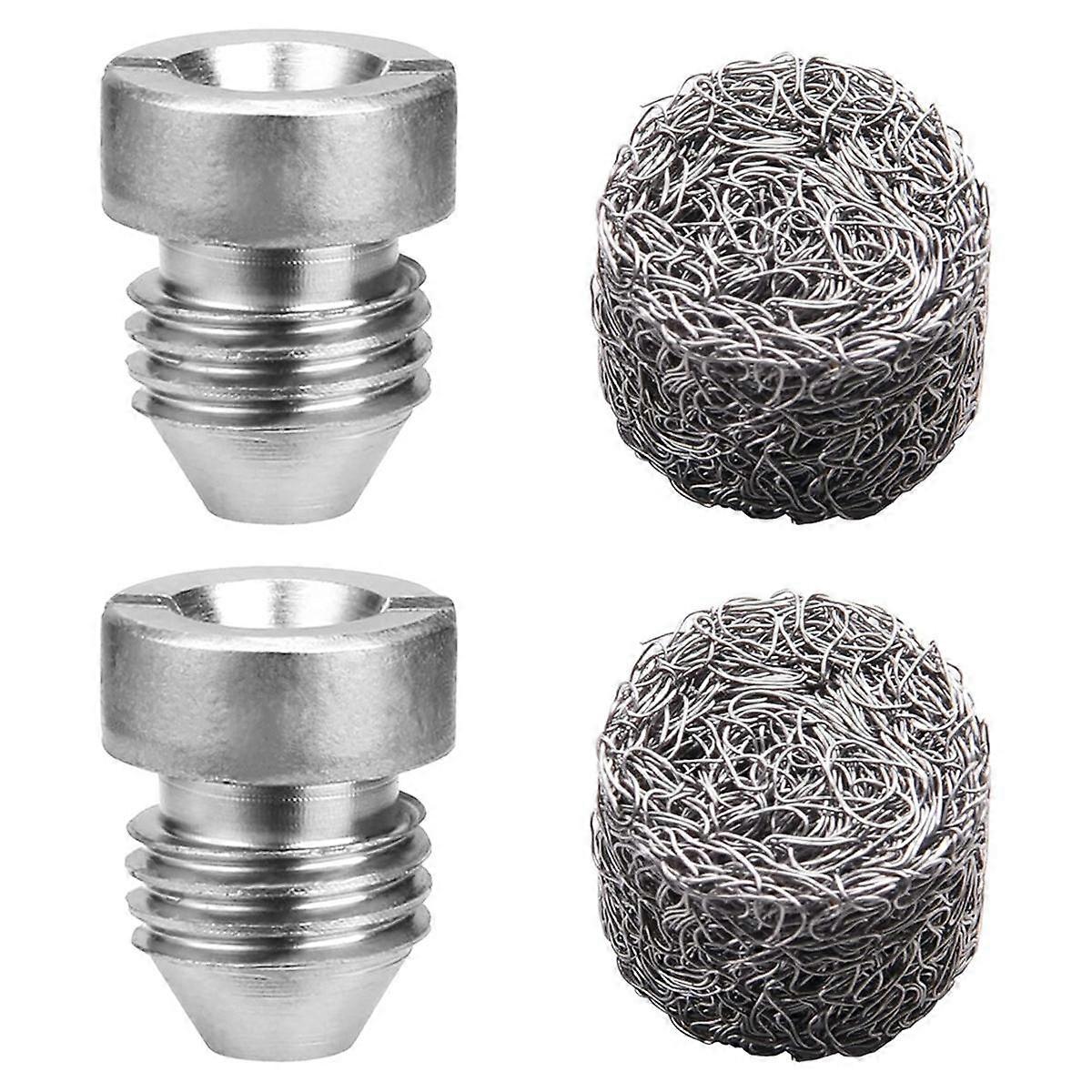 1.1 mm Orifice for Foam Cannon and Foam Maker, Replacement Thread Nozzle and Mesh Filter for Snow F