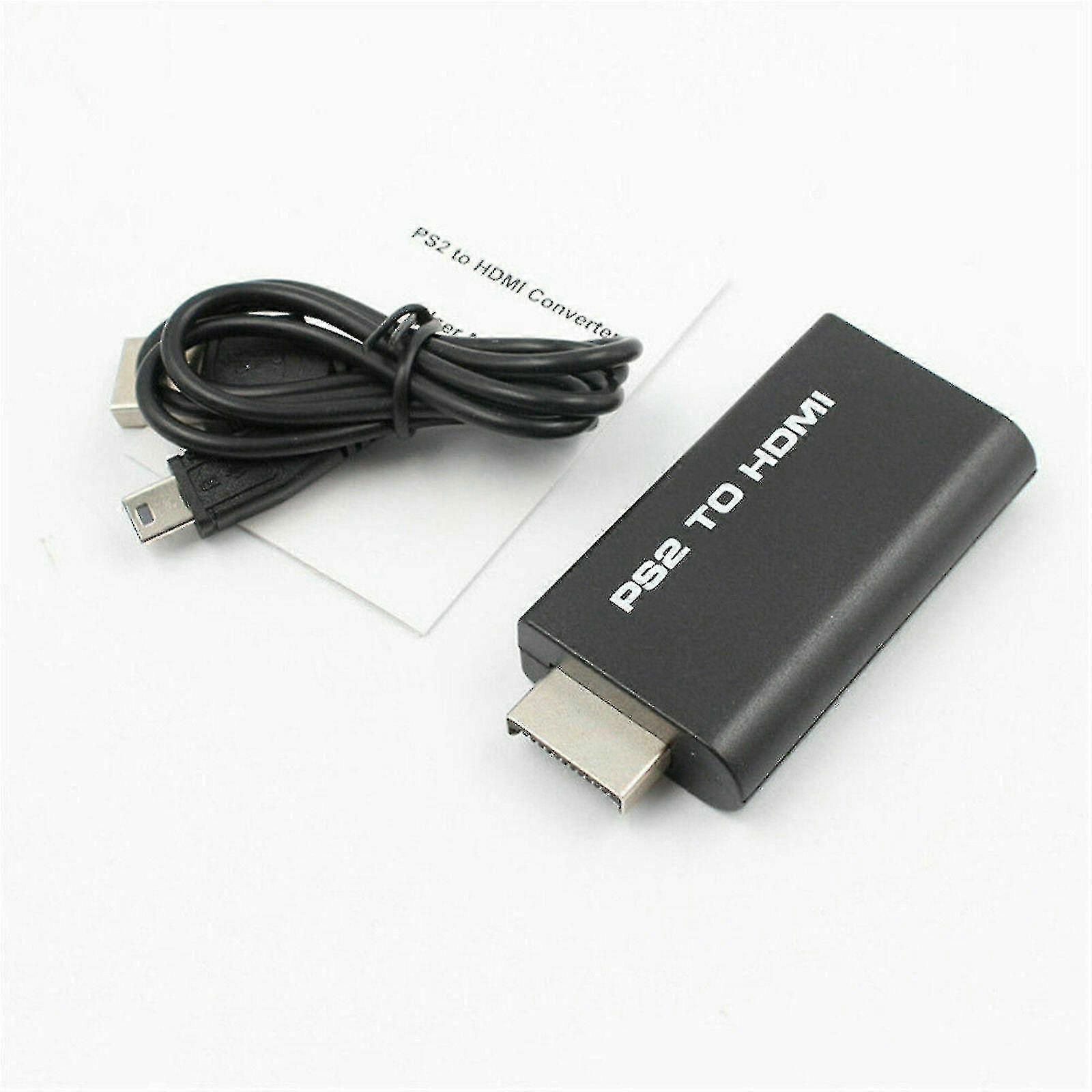 Ps2 To Hdmi Video Converter Adapter With 3.5mm Audio Output For Hdtv Monitor
