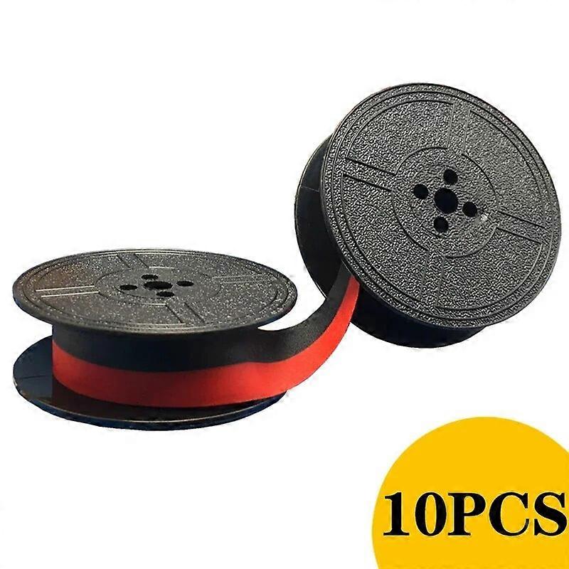 20PCS Pour GR24 Machine À Écrire Ruban Double Bobine Dactylographe Encre Double Bobine Encre Pièce De Rechange Pour La plupart Des Machines À Écrire (Rouge Noir)