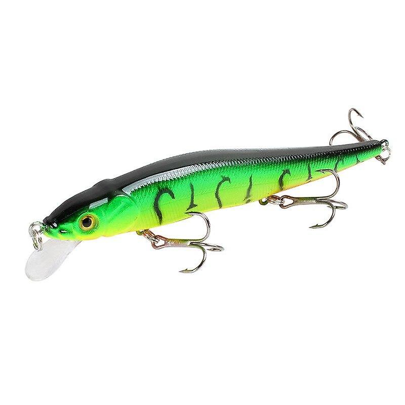 1Pcs Angelköder 115mm / 14g Minnow Crankbait Wobbler 3d Augen Barsch Künstlicher Köder Hecht Karpfen Köder Schwimmköder Angeln Pesca