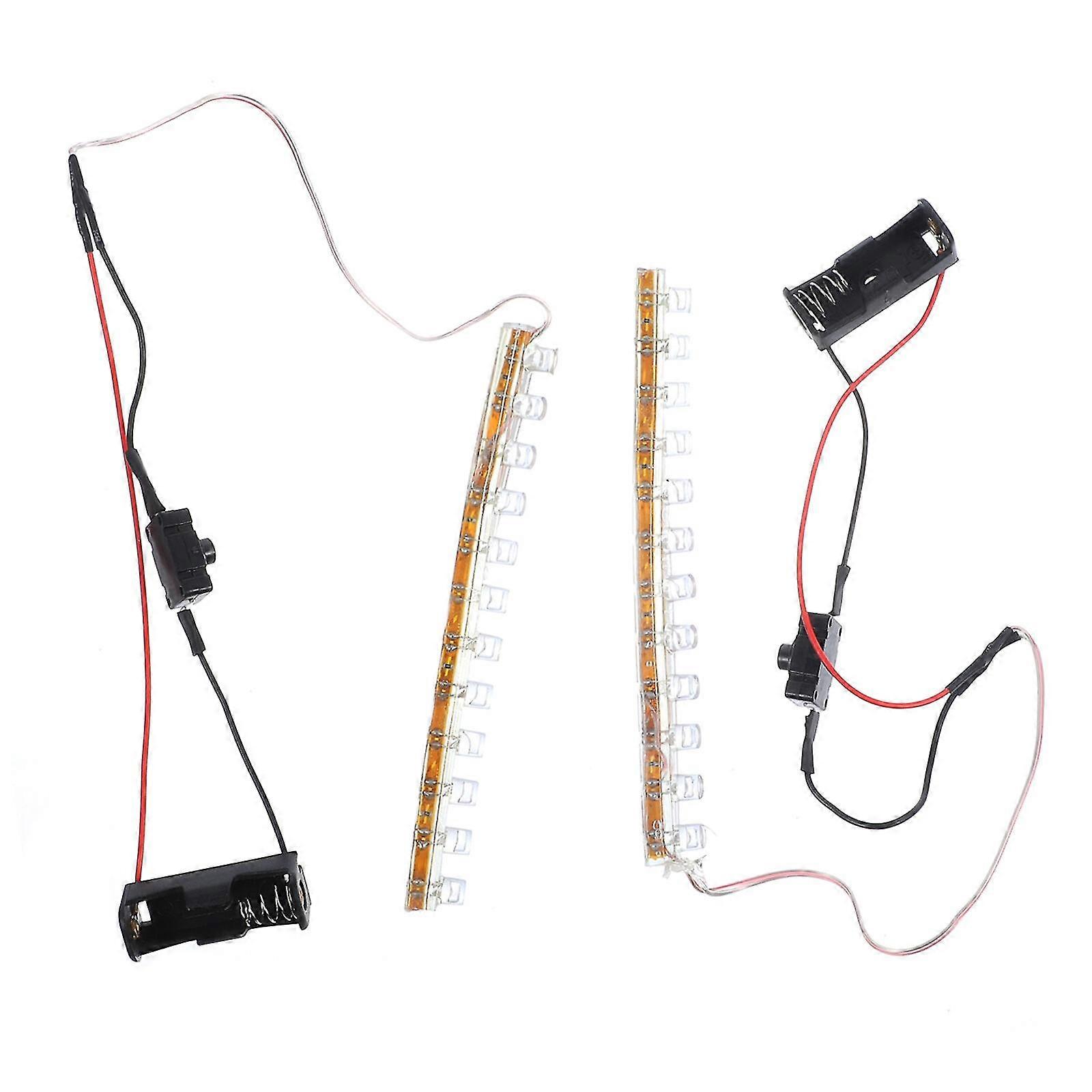 2pcs 12cm Led Light Bar For Roller Inline Roller Skates (blue Light)