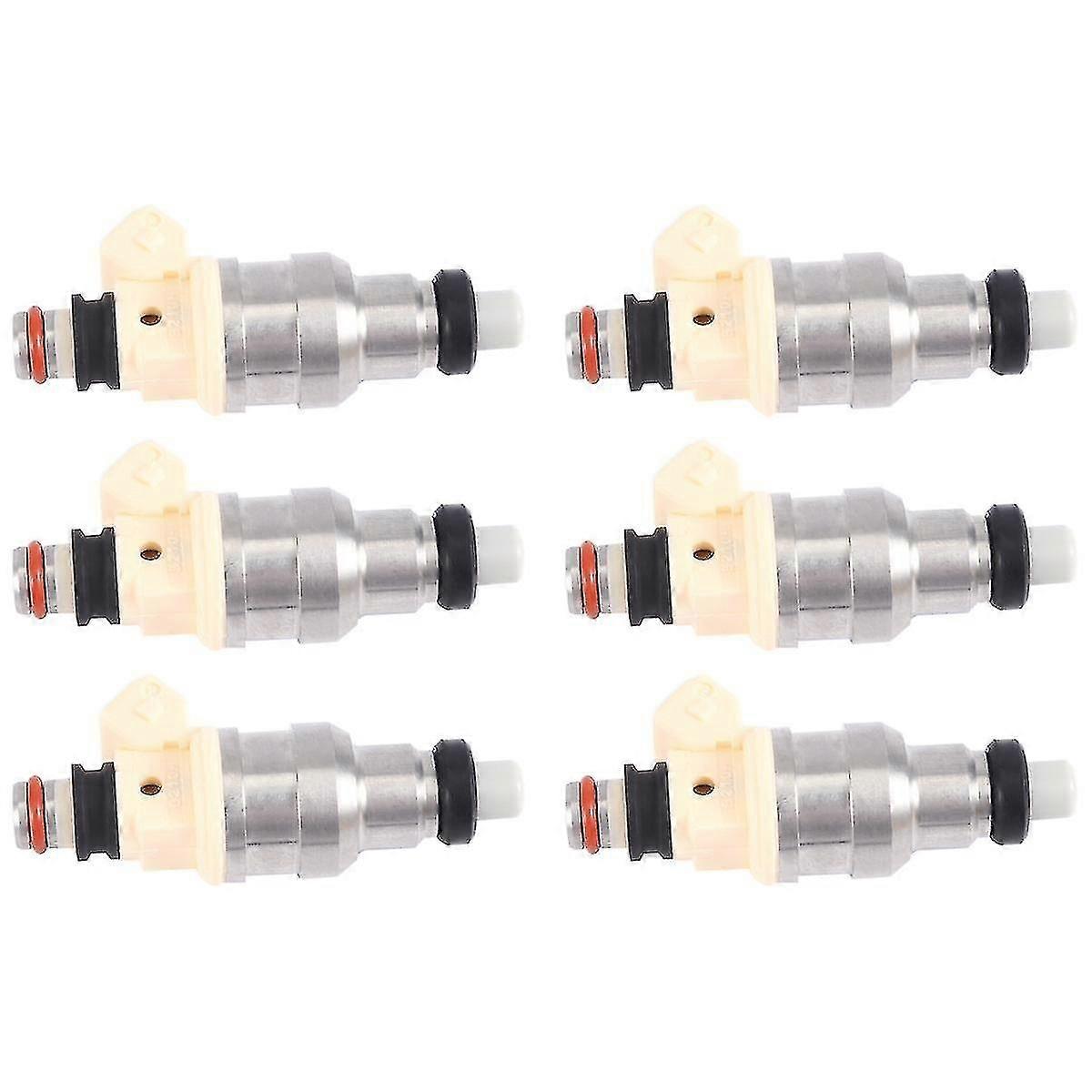 6x Inp-051, Md111421, Md141263 Fuel Injector For Eclipse / Galant / Mighty Max / /montero/ 3.0 V6
