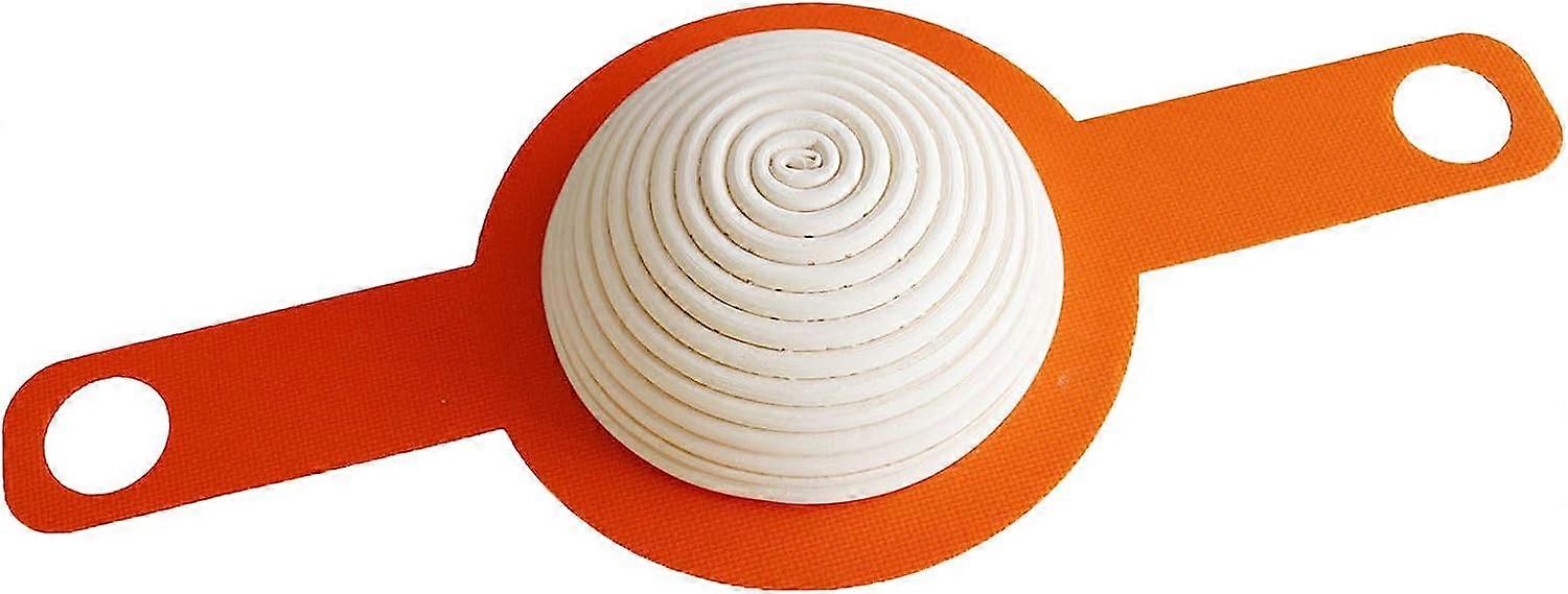 Silikon-Backmatte für Dutch Oven Wiederverwendbare lange Griffe Brotbacksling Übertragbarer Teig Backmatte Ofenzubehör