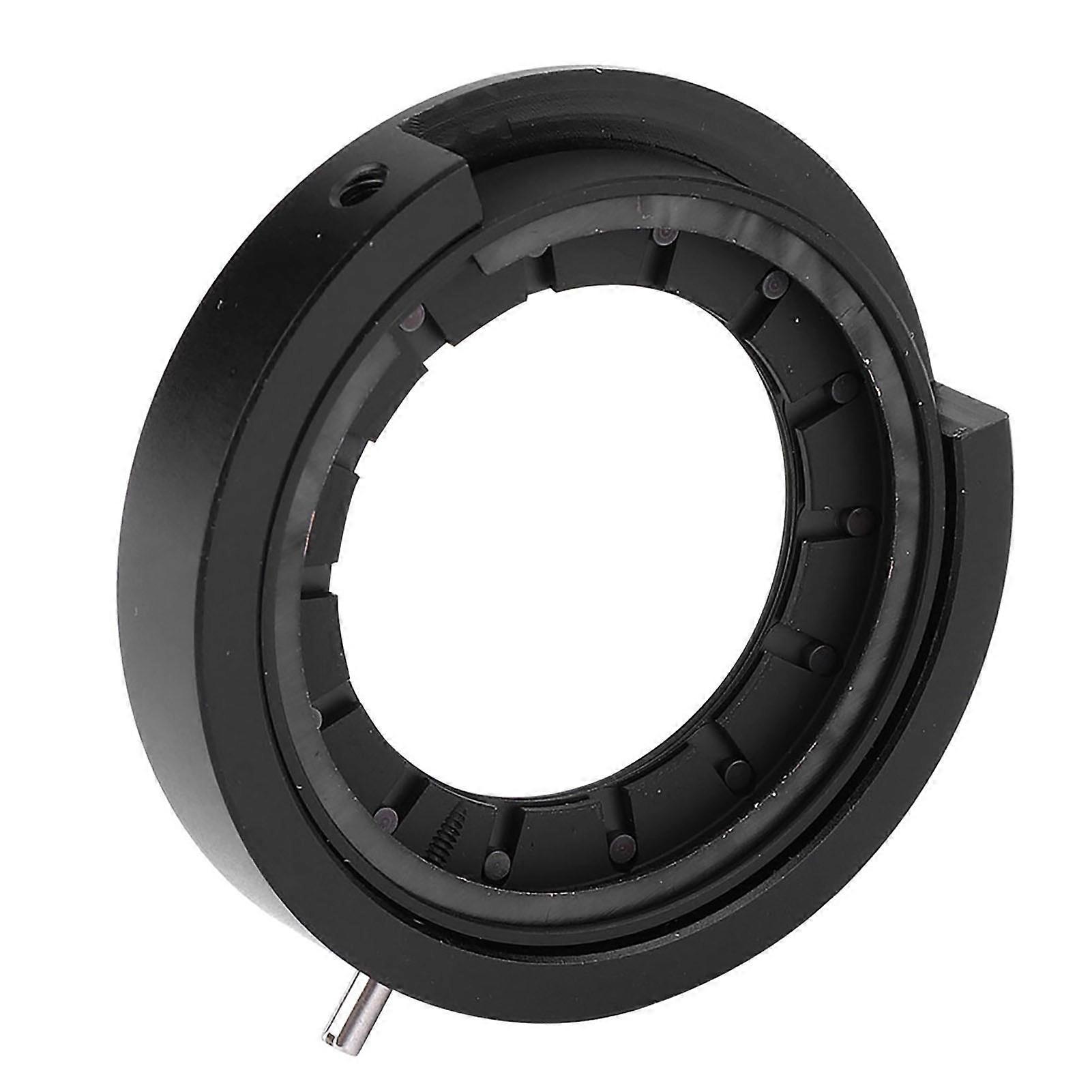 Adjustable Iris Diaphragm Lens Adapter for Microscope SK25 with Base