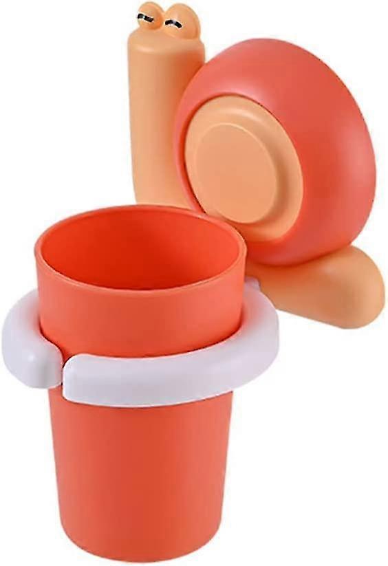 Toothbrush Holder No Punching Snails Shape