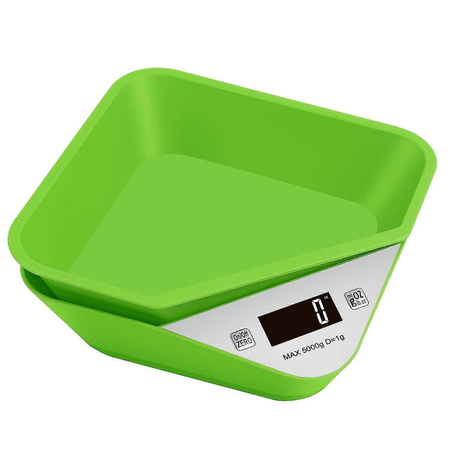 Electronic Kitchen Scale Digital Multifunctional With Removable Bowls And Lcd Display Max 11lb/5kg