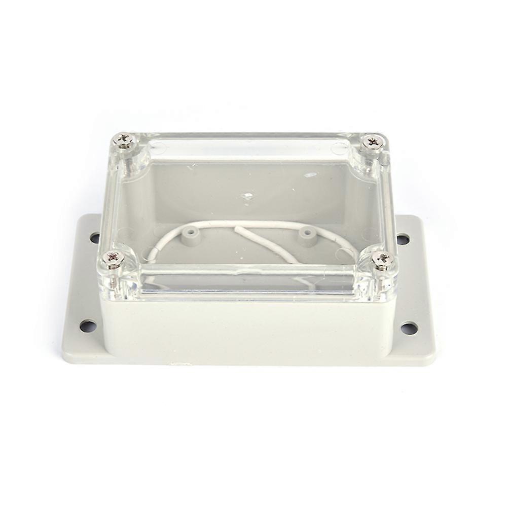 1pcs Small Electronics Enclosure Clear Plastic Enclosure Waterproof Junction Box Switch Box DIY PLC Project Box 100*68*50mm