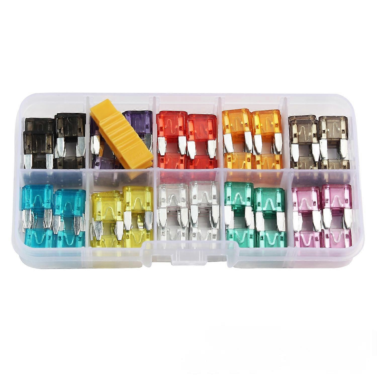 120PCS/set Assorted Mixed Standard Car Auto Fuse