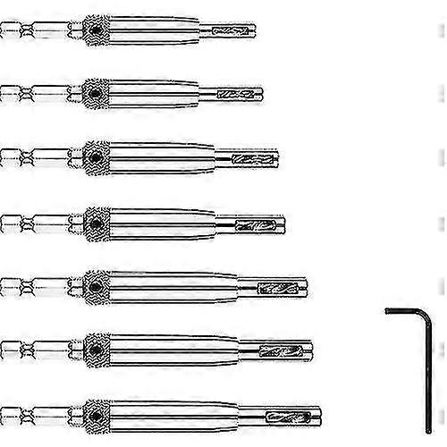 Durable Stainless Steel Lock Hinge Drill Bit Set