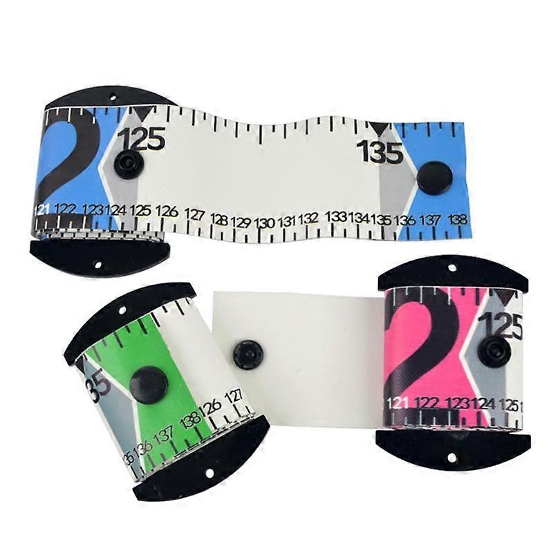 Waterproof Fish Measuring Ruler Accurate Fish Measuring Tape PVC Fishing Ruler Measurement Tackle Tool