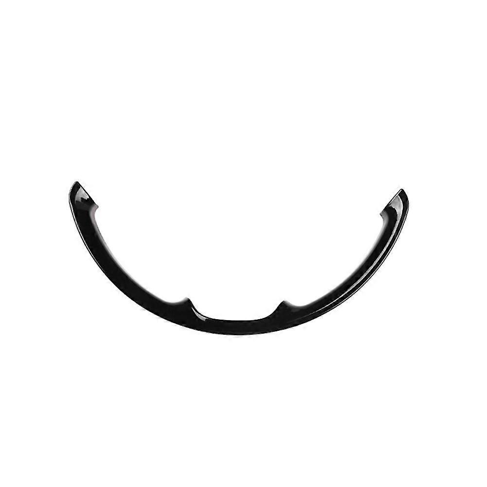 Car Glossy Black Steering Wheel Panel Cover Decoration Frame Sticker For Aqua Yaris Sienta 2022+