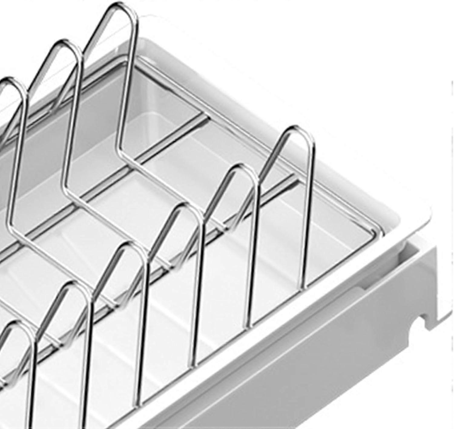 Small dish drain rack Expandable dish drain rack Sink dish rack with ...