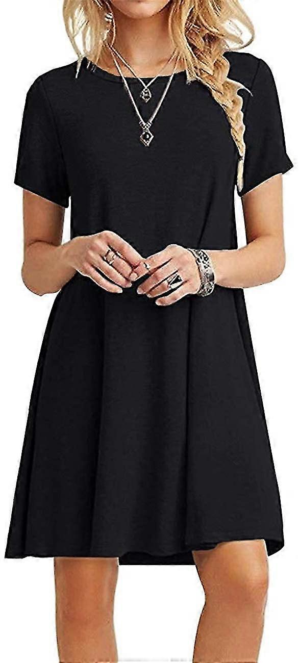 Casual Plain Simple T-shirt til kvinder