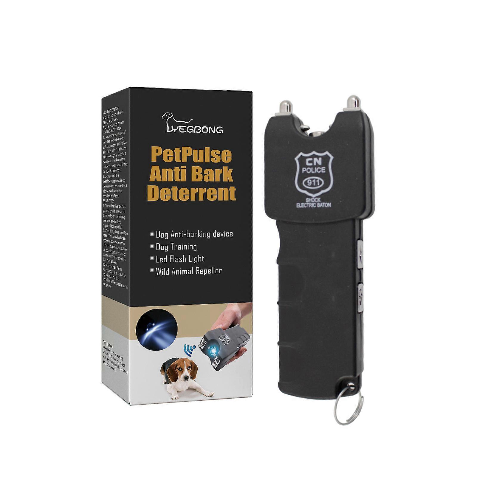 Pet Anti-Bark Deterrent: Multipurpose Ultrasonic Device with Outdoor Flashlight for Pet Training