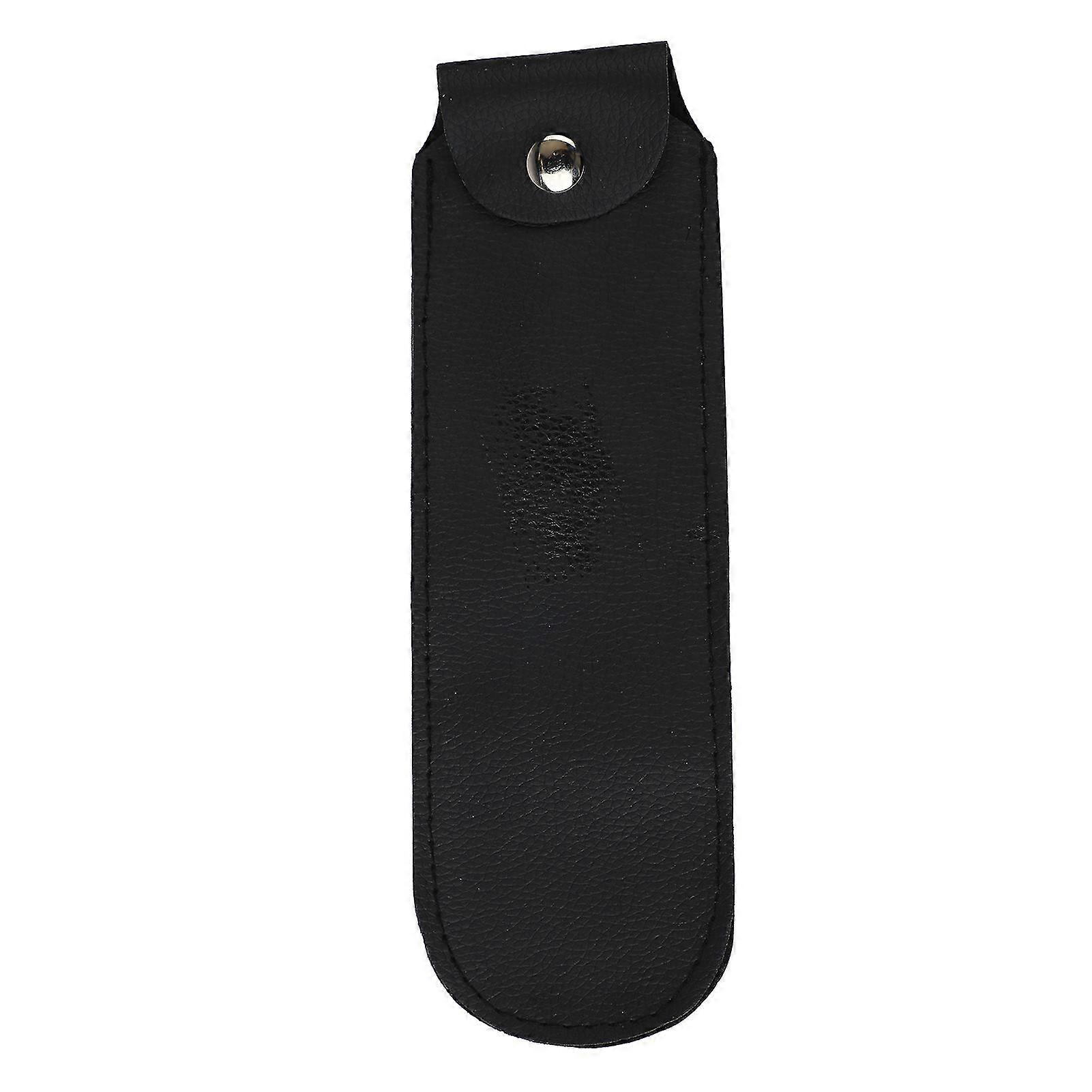 Harmonica Case PU Leather Storage Bag for 21 or 24 Hole Type Ideal for Travel 21x68cm