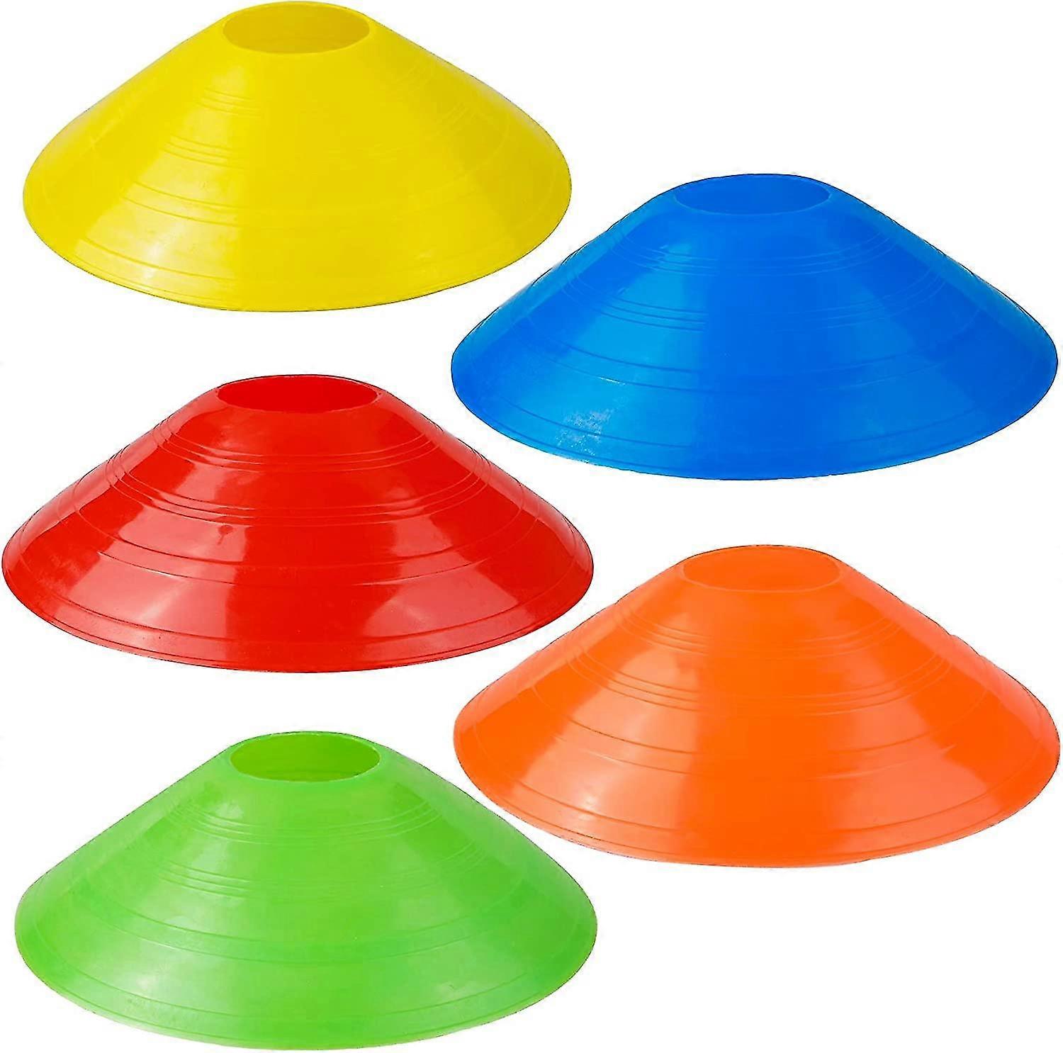15 Pcs Cone Marker Discs, Multipurpose Training Space Obstacle Marker Cones For Soccer, Roller Skating, Training Sports Recreation