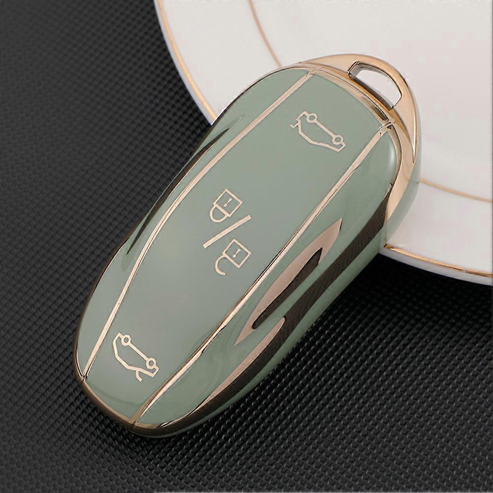 Brand New Keychain Car Key Cover Remote Key Case For Tesla Model 3 S X Y Car Remote Key Case Full Cover Fob Holder Shell Parts