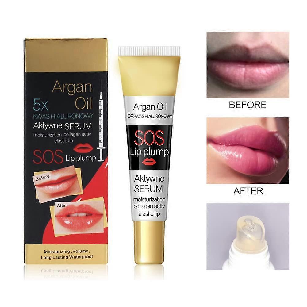 Lip Plumper Lip Gloss, Lip Maximizer Plumper, Lip Extreme Volume, Moisturize, Refine Dryness Wrinkles Enhances Plump Gloss