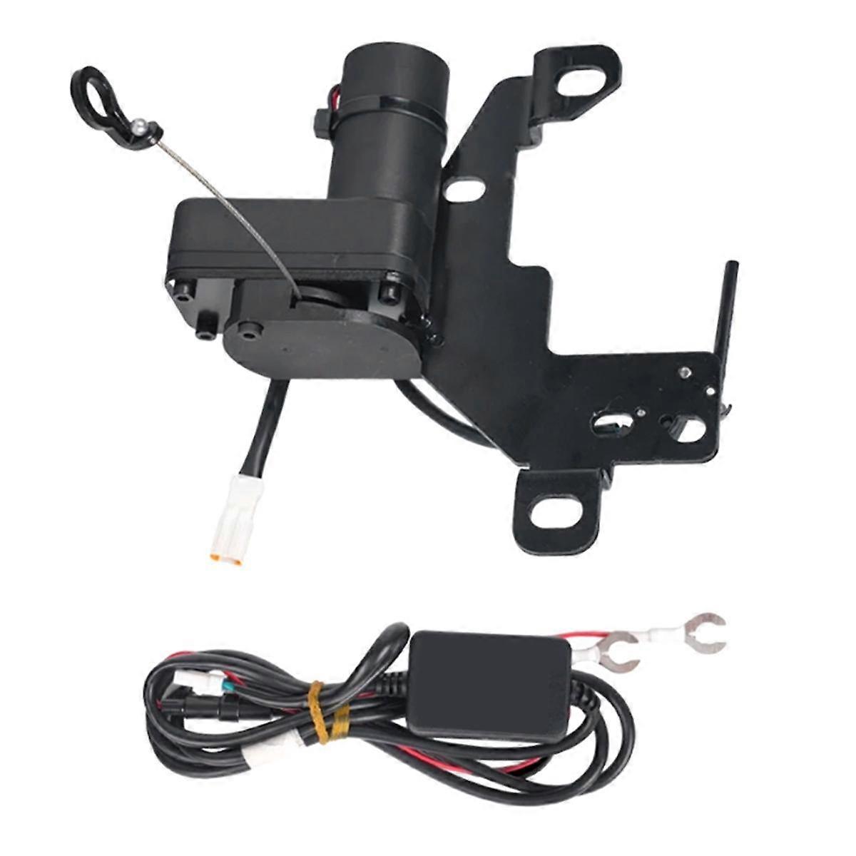 Front Spare Box Electric Lock Soft-Closing for Model Y 2021-2023 Automatic Adsorption Easy Installation