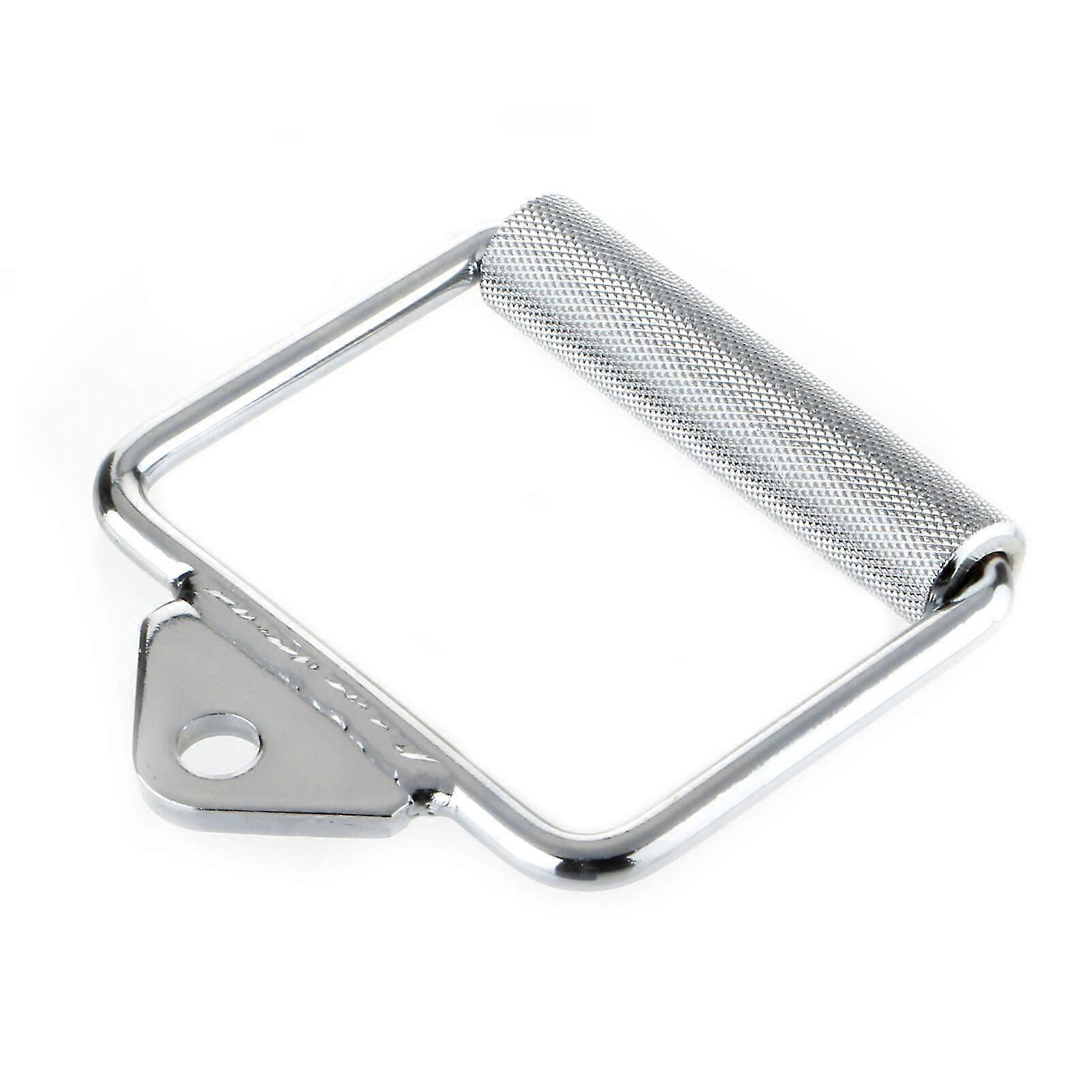 Single Stirrup Handle Cable Attachment Multi Gym Seated Row Pull Down Bar Grip