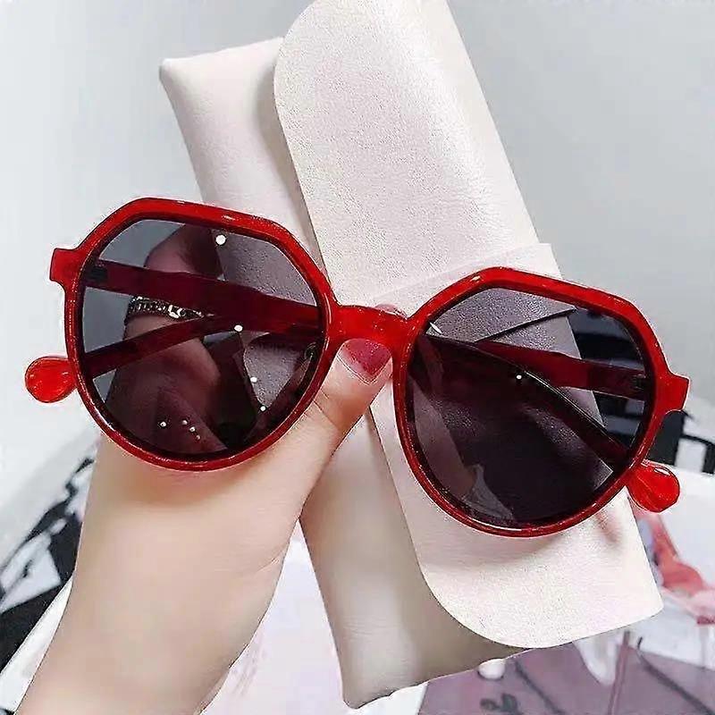 Nya Mode Solglasögon Kvinnor Märke Designer Solglasögon Kvinna Populära Färgglada Vintage Glasögon UV400 Oculos De Sol