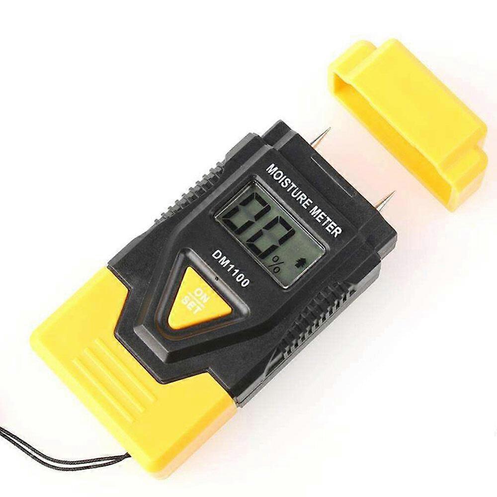 2023 NewThree-in-one Wood Moisture Meter DM1100, Soil Moisture Meter with LCD Backlight Display