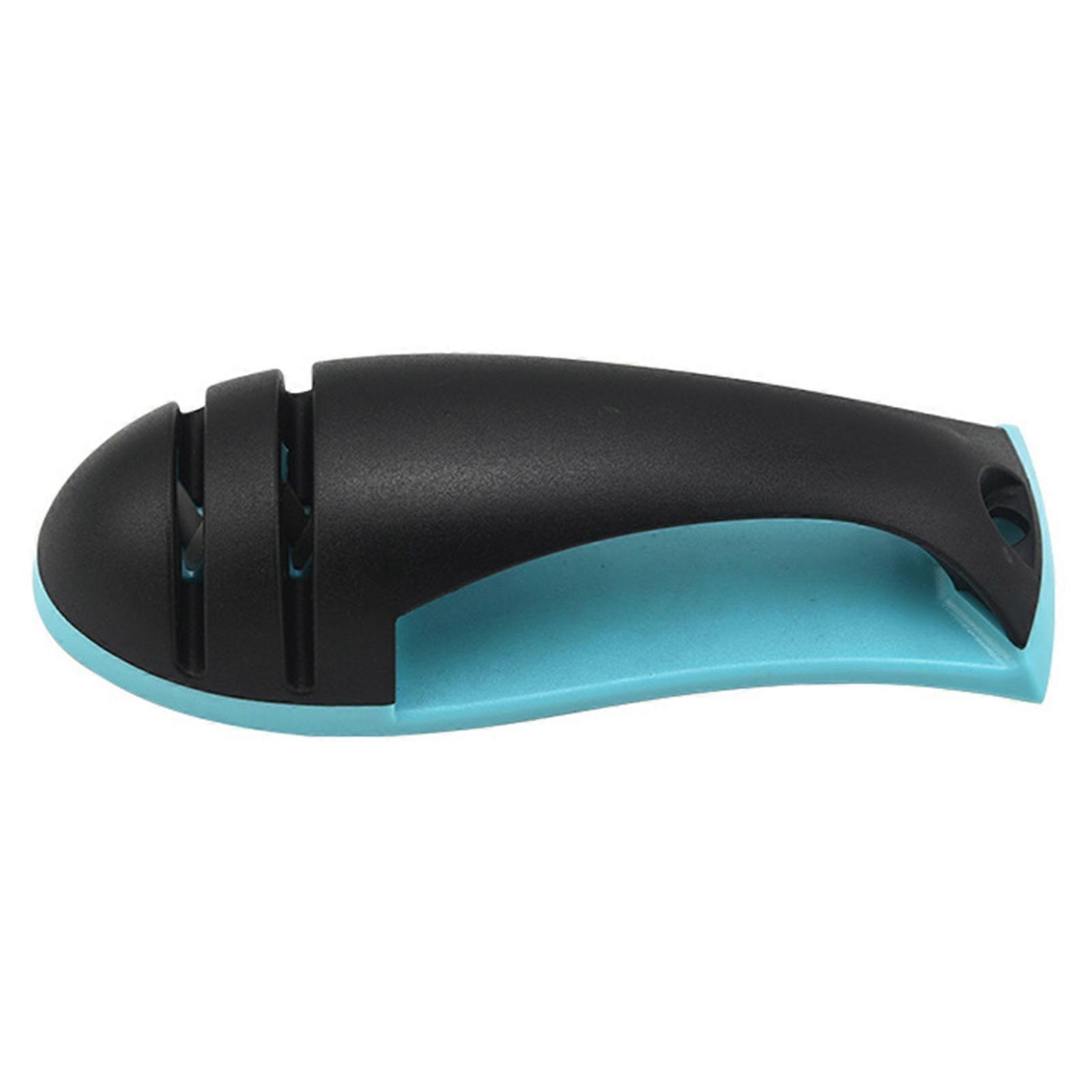 Sharpening Stone Sharp High Hardness Comfortable Grip Fish Shape High-efficiency Safety Kitchen Sharpener Kitchen Accessories Jikaixiang