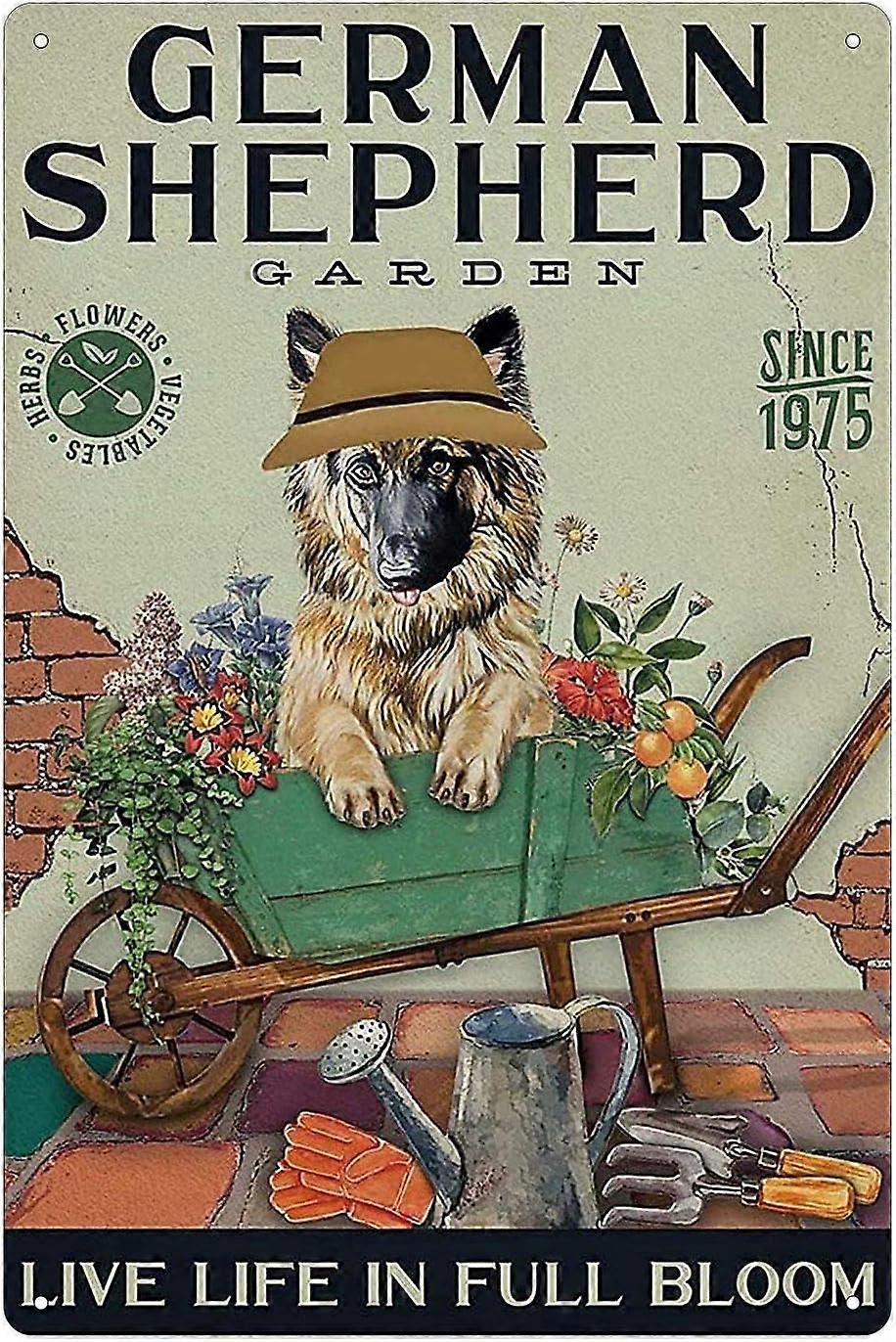 かわいい動物金属錫看板壁プラークレトロなコーヒーショップバークラブパブ装飾ポスターアートの装飾鉄の絵画8x12インチ