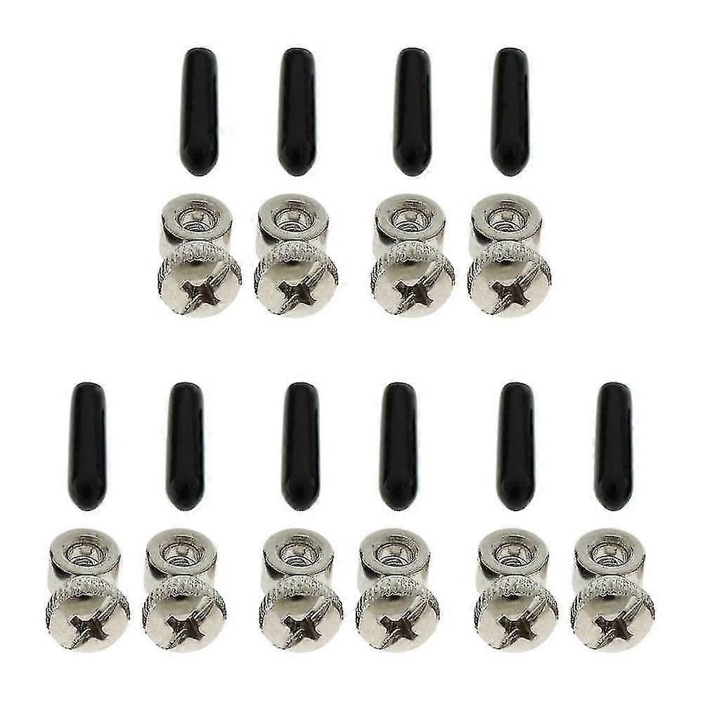 5 Sets Replacement Screws End Caps For Speed Cable Jump Ropes Cables -