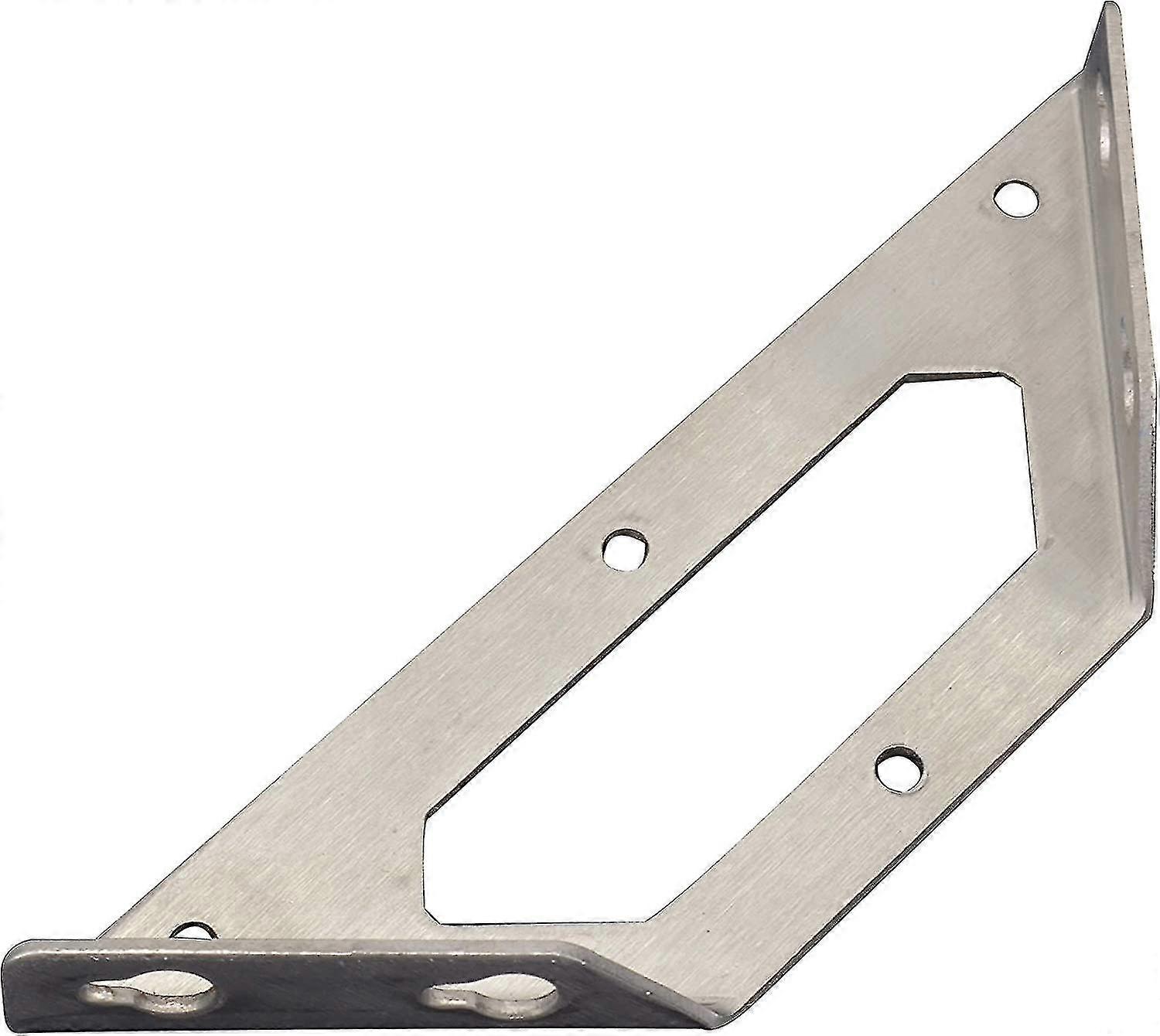 Stainless Steel Multi-function Corner Connector Shelf Brackets (2pcs)