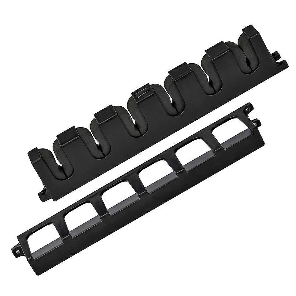 Veggmontert ABS fiskestang Display Rack Fast Base Support Collection Holder