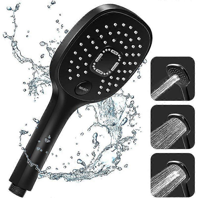 High Pressure , 3 Mode Water Saving And Switch Button, Abs Matte
