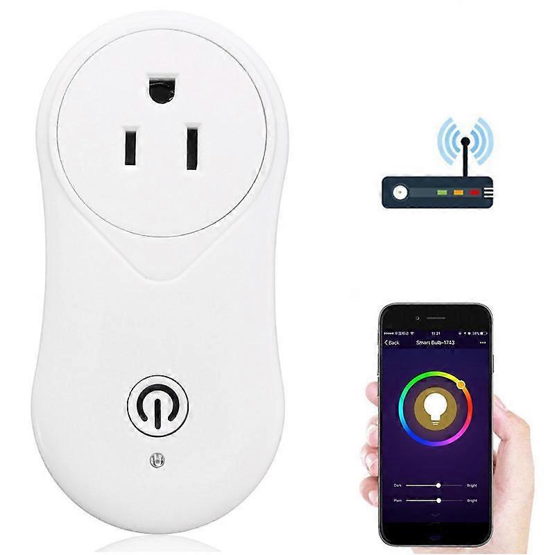 Wifi Mobile Phone Remote Control Smart Timer Home Socket Eu Us Plug Switch Ac110