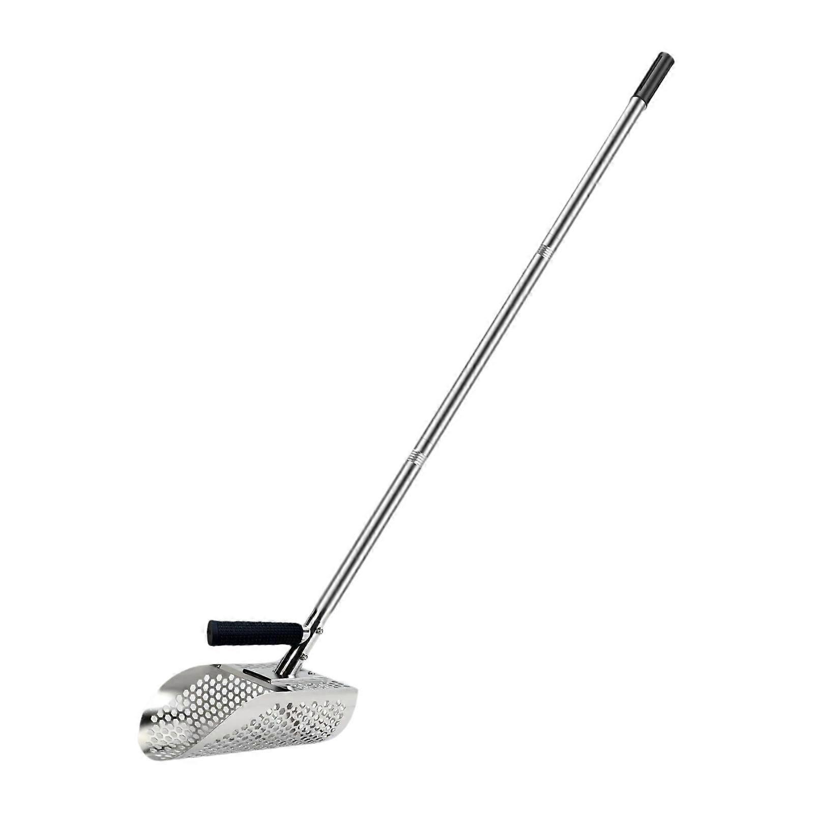 Long Handle Sand Scoop Rustproof Versatile Portable Sturdy Beach Finds Scoop