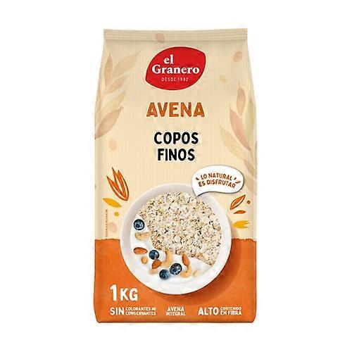 Fine whole oatmeal flakes 1 kg