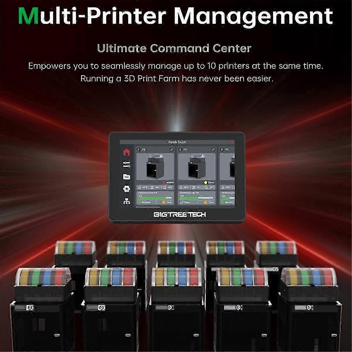 Panda Touch 5 Polegadas Touch Screen Multi-impressora Controle Sem Fio Para X1 P1 A1 Impressora 3D
