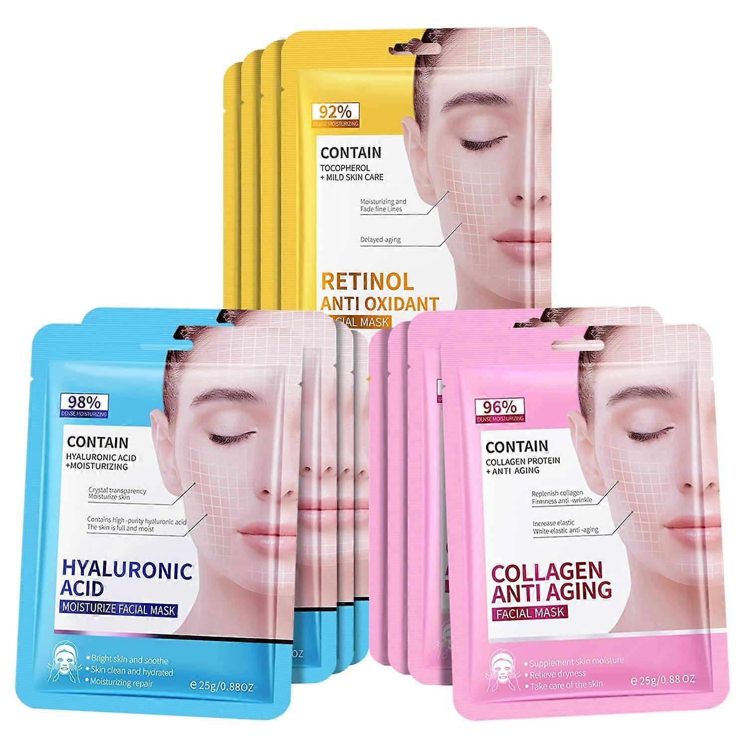 10 pcs Biodance Bio-Collagen Real Deep Mask – Collagen Sheet Face Overnight Mask