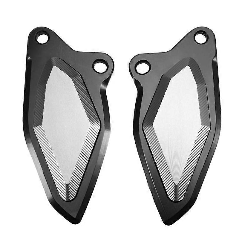 Motorcycle Footrest Heel Guard Cover Rearsets Foot Rest Peg Protector for 660 2024 Gray