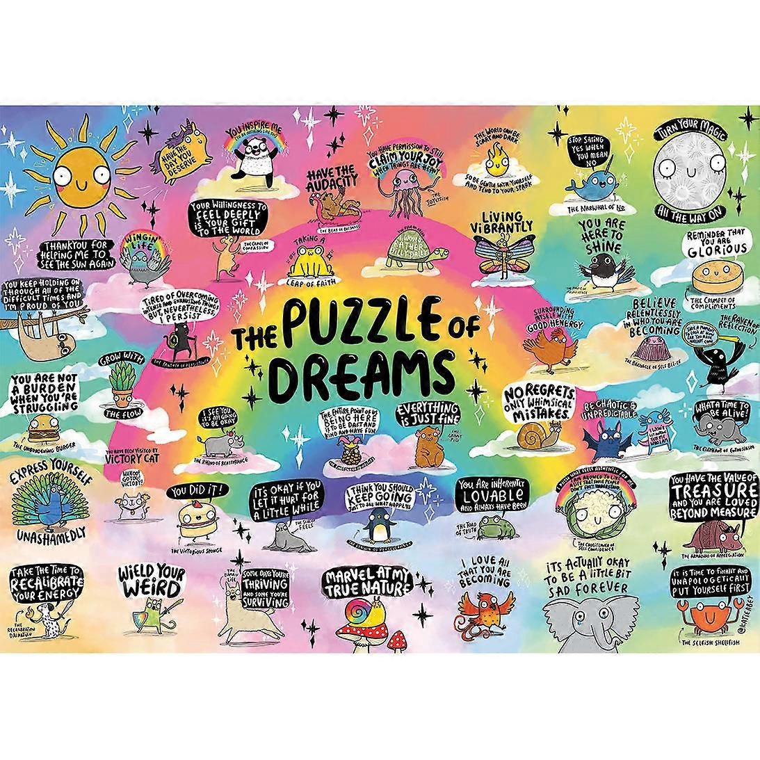 Gibsons The Puzzle of Dreams Jigsaw Puzzle (1000 Pieces)