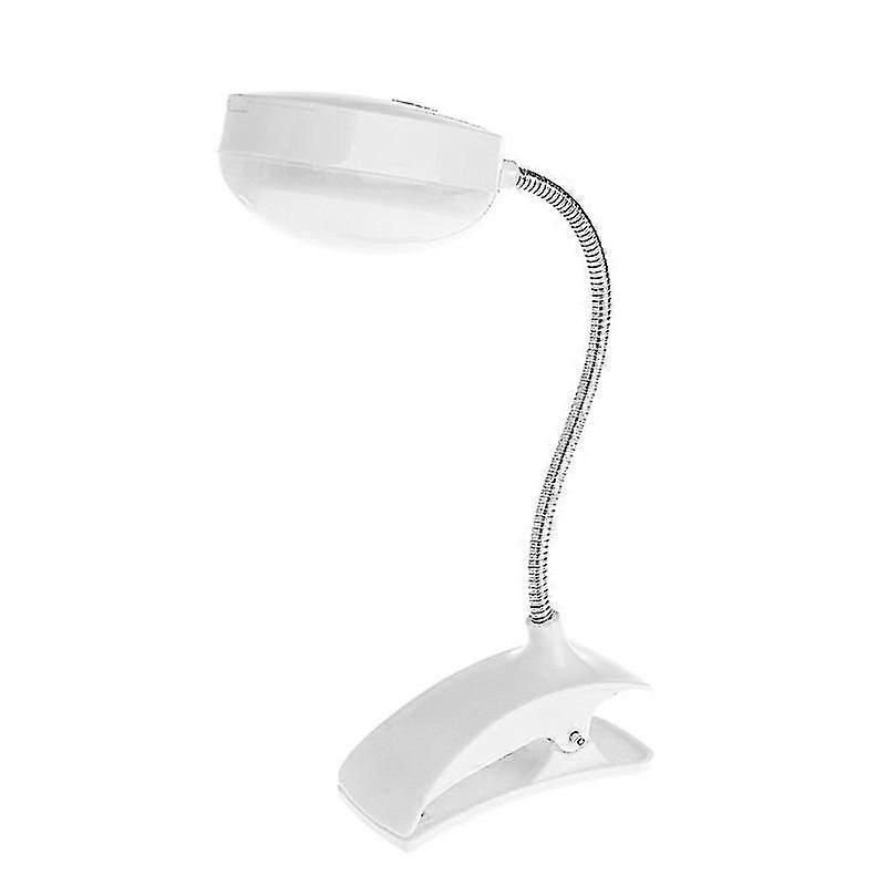 Flexible Clip-on Table Lamp Led Clamp Reading Study Bed Laptop Desk Bright Light