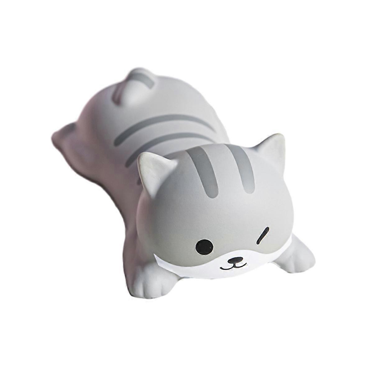 Cute Wrist Rest Support for Mouse Keyboard Computer Elbow Pad Arm Rest for Office Supplies PU Mouse Pad(Cat)