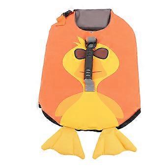 Dog Life Jacket Adjustable Reflective Oxford Fabric Tear Resistant Swimming Safety Vest for Boating Beach Duck S for 5‑7.5kg / 11‑16.5lb