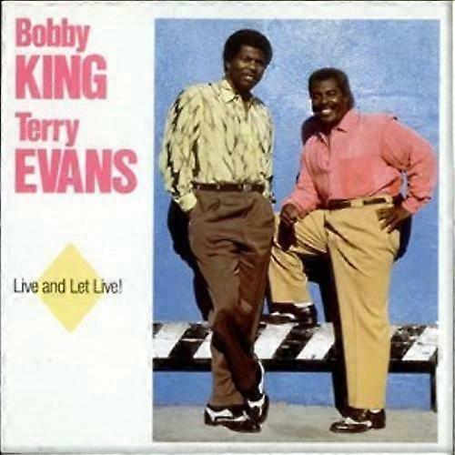 Bobby King amp Terry Evans Live and Let Live CD