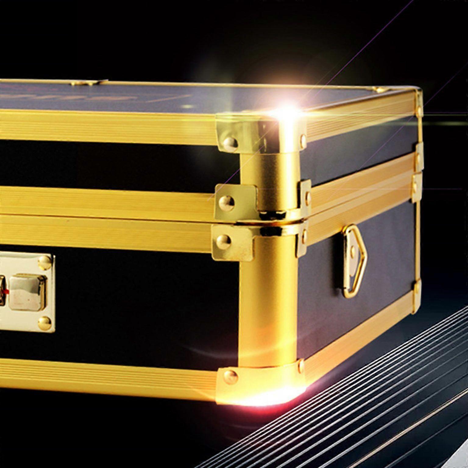 Aluminum Alloy Barber Travel Case with Code Lock - Secure Carrying Solution