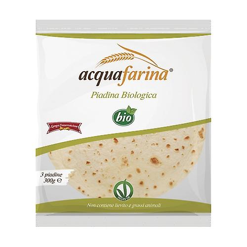 Organic wheat piadina 3 units of 300g