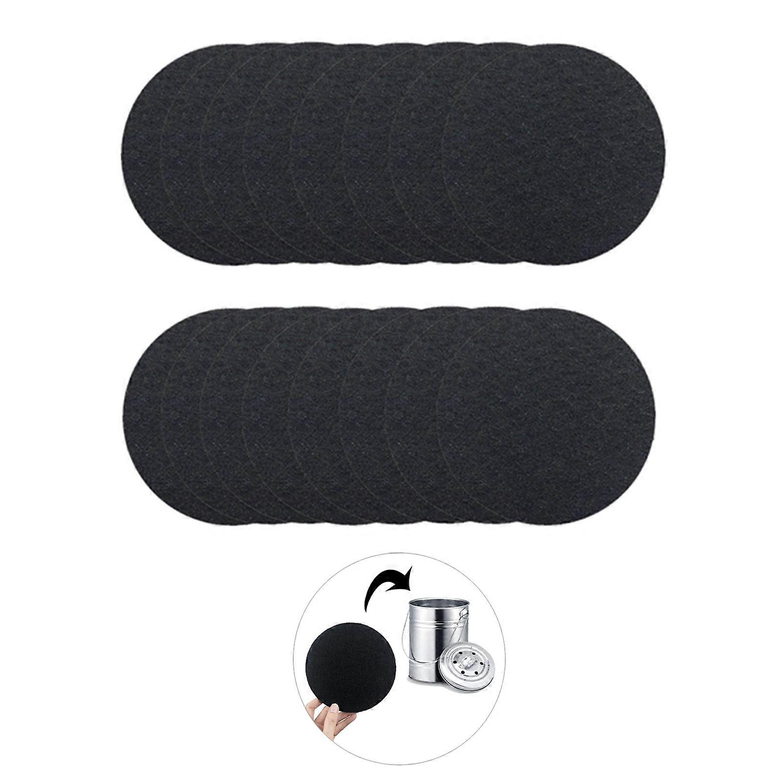 Compost Bin Filter Activated Carbon Filter Cotton Replacement Gasket Round Kitchen Deodorant Cotton