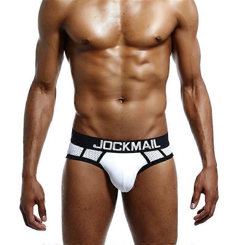 Briefs JOCKMAIL Branded Low Waisted Mesh Breathable Men's Underwear